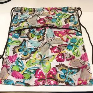 Thirty-One Cinch Sac. Butterfly design. Looks new